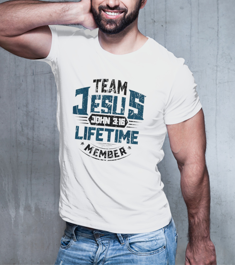 Team Jesus John 3:16 Lifetime Member T-Shirt