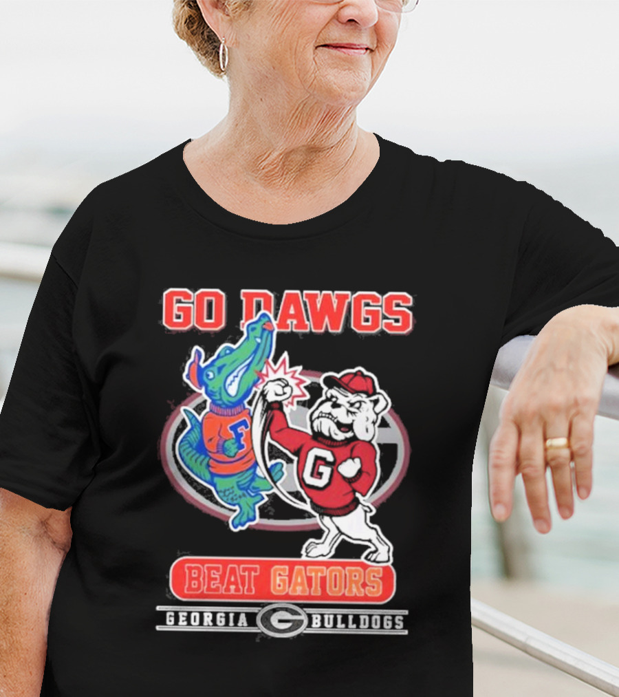 Go Dawgs Beat Gators Georgia Bulldogs T-Shirt