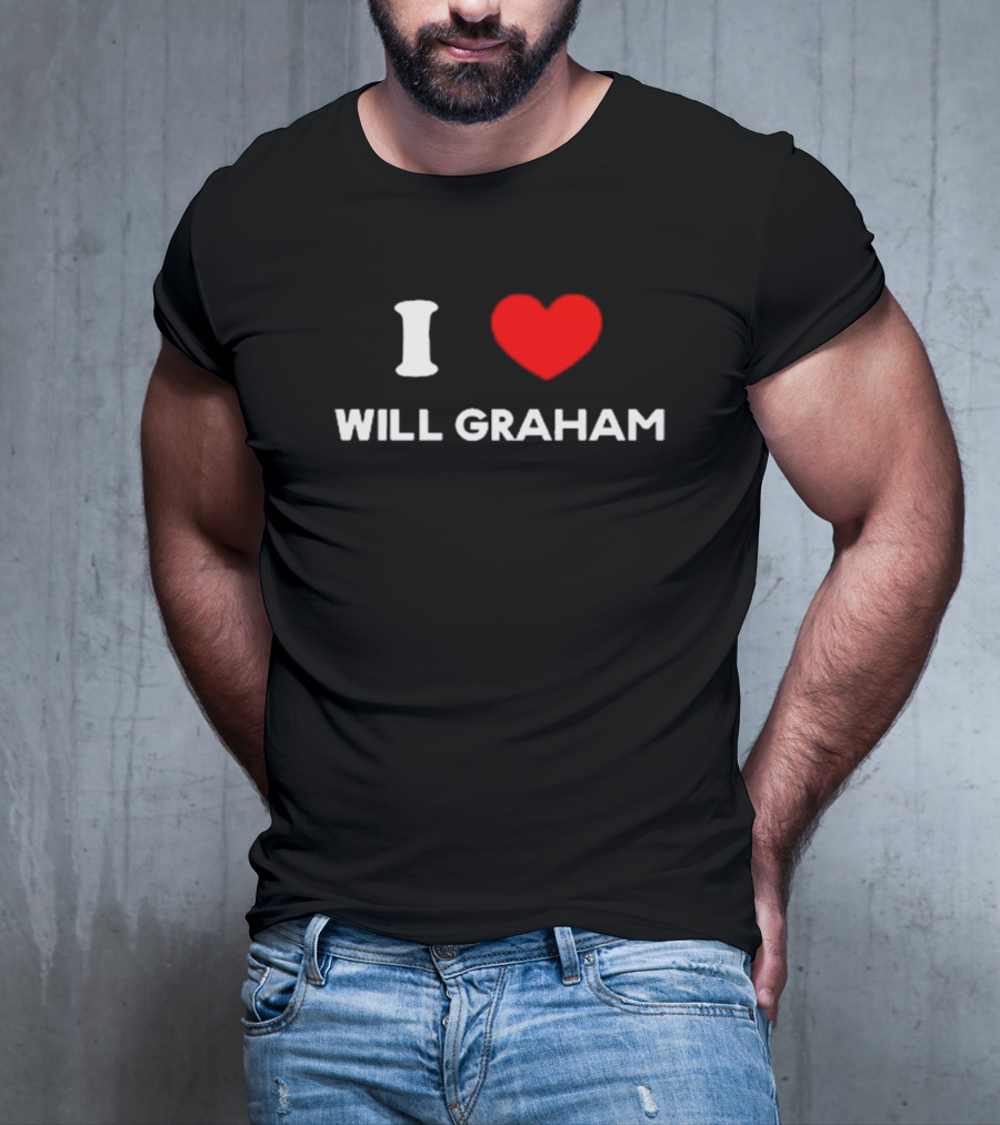 I Love Will Graham Heart Icon Fandom T-Shirt