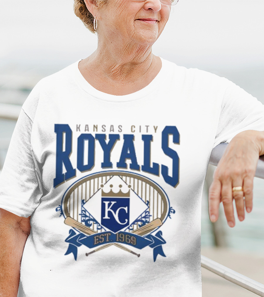 Kansas City Royals Est 1969 KC Baseball T-Shirt