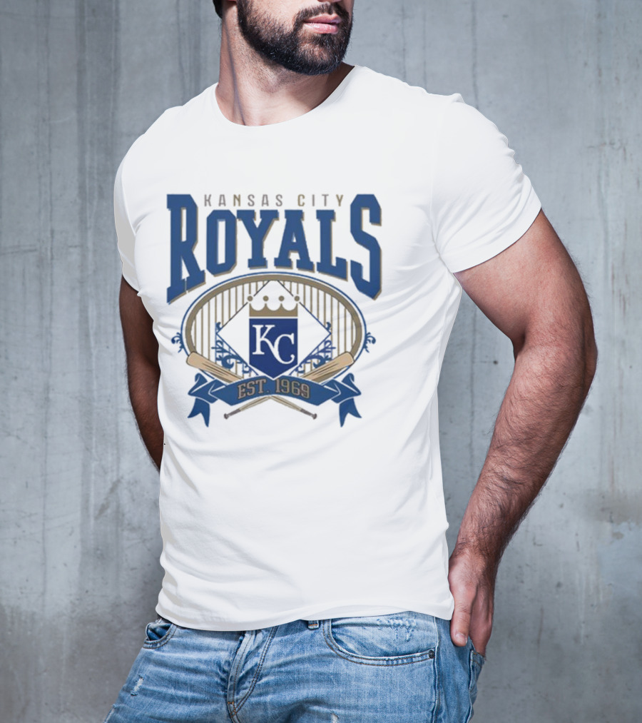 Kansas City Royals Est 1969 KC Baseball T-Shirt