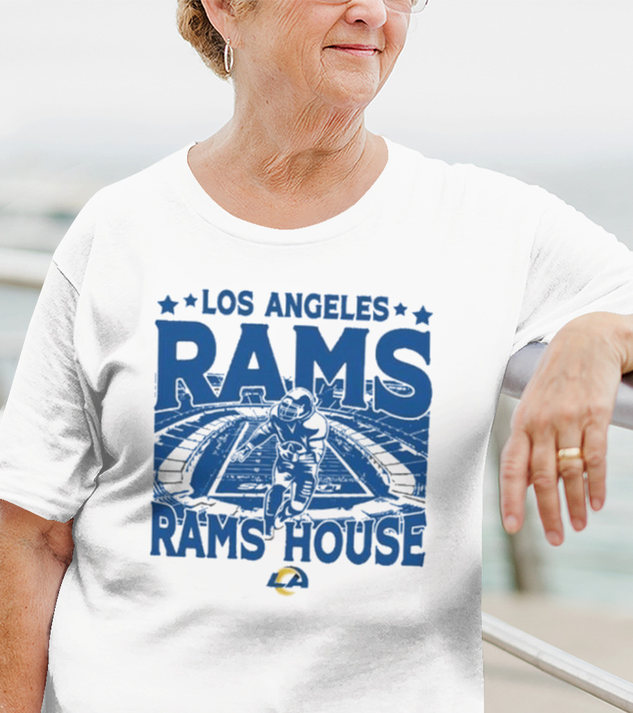 Los Angeles Rams Rams House Vintage Stadium Gameday T-Shirt