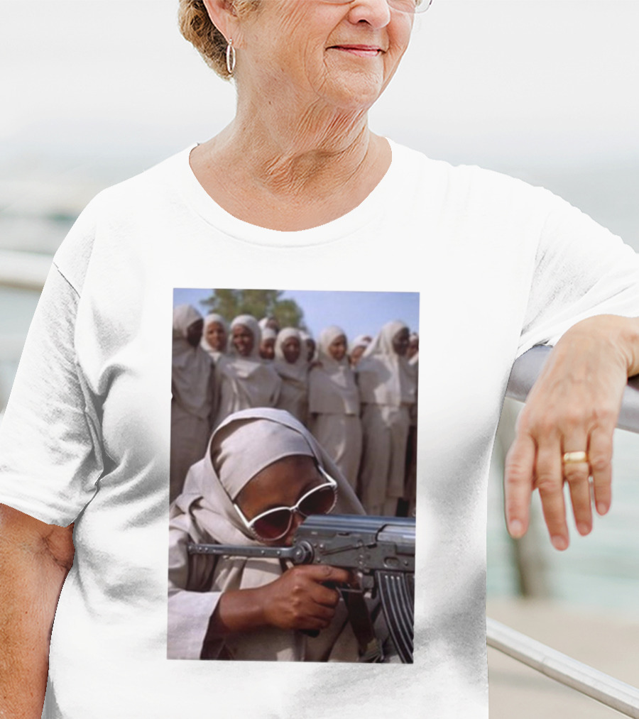 Mena Visuals Women Gun Training Sudan 1993 T-Shirt
