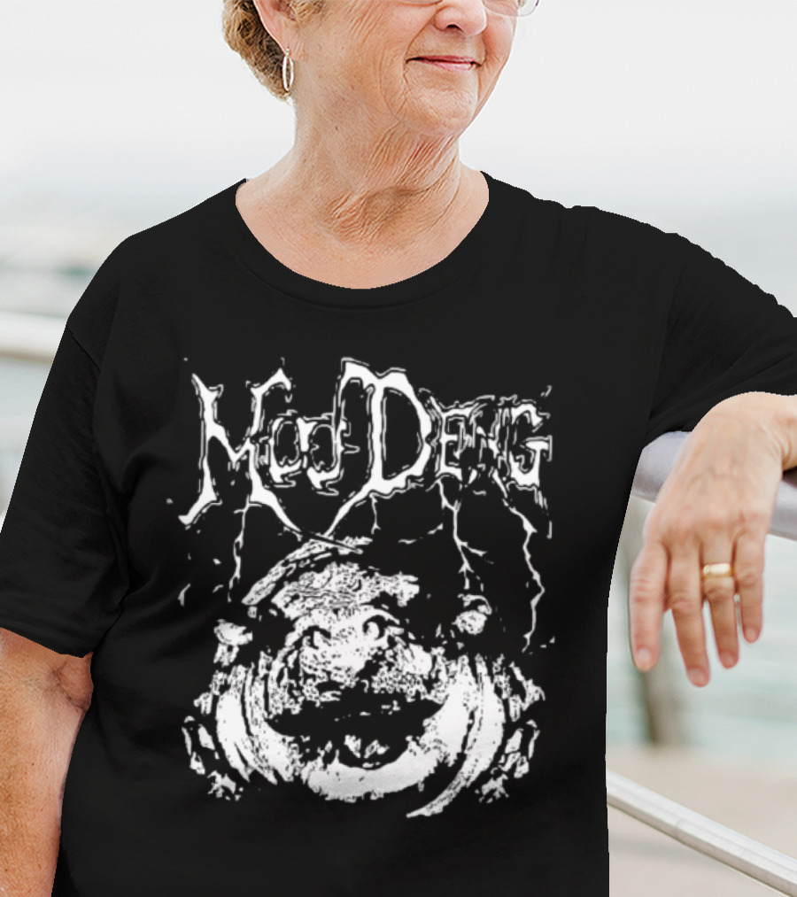 Moo Deng Metal Hippo With Electric Arcs T-Shirt