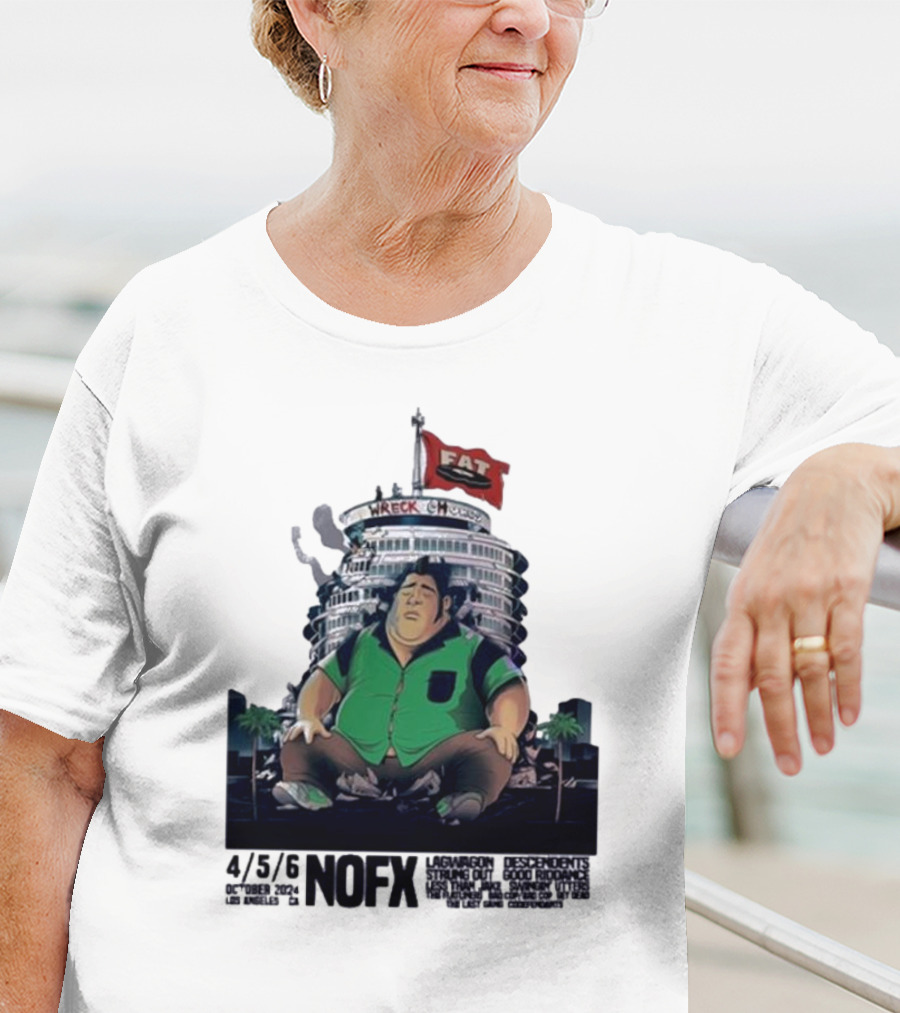 NOFX Fat Wreck Los Angeles October 4-5-6 T-Shirt
