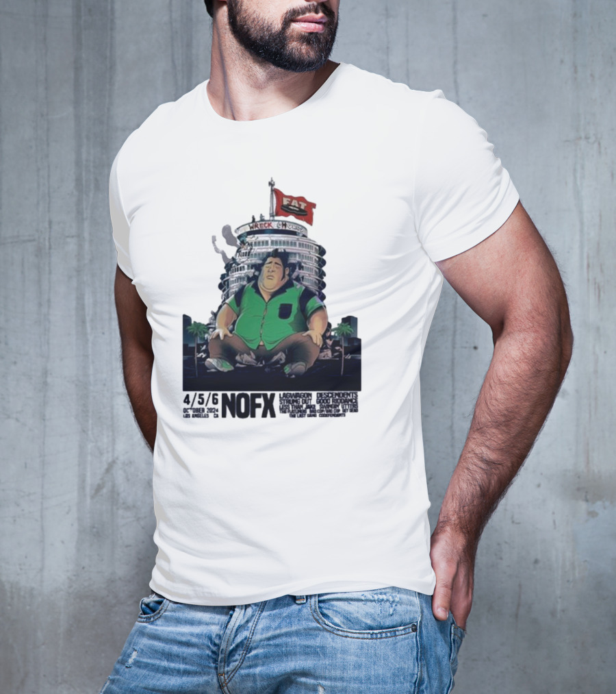 NOFX Fat Wreck Los Angeles October 4-5-6 T-Shirt