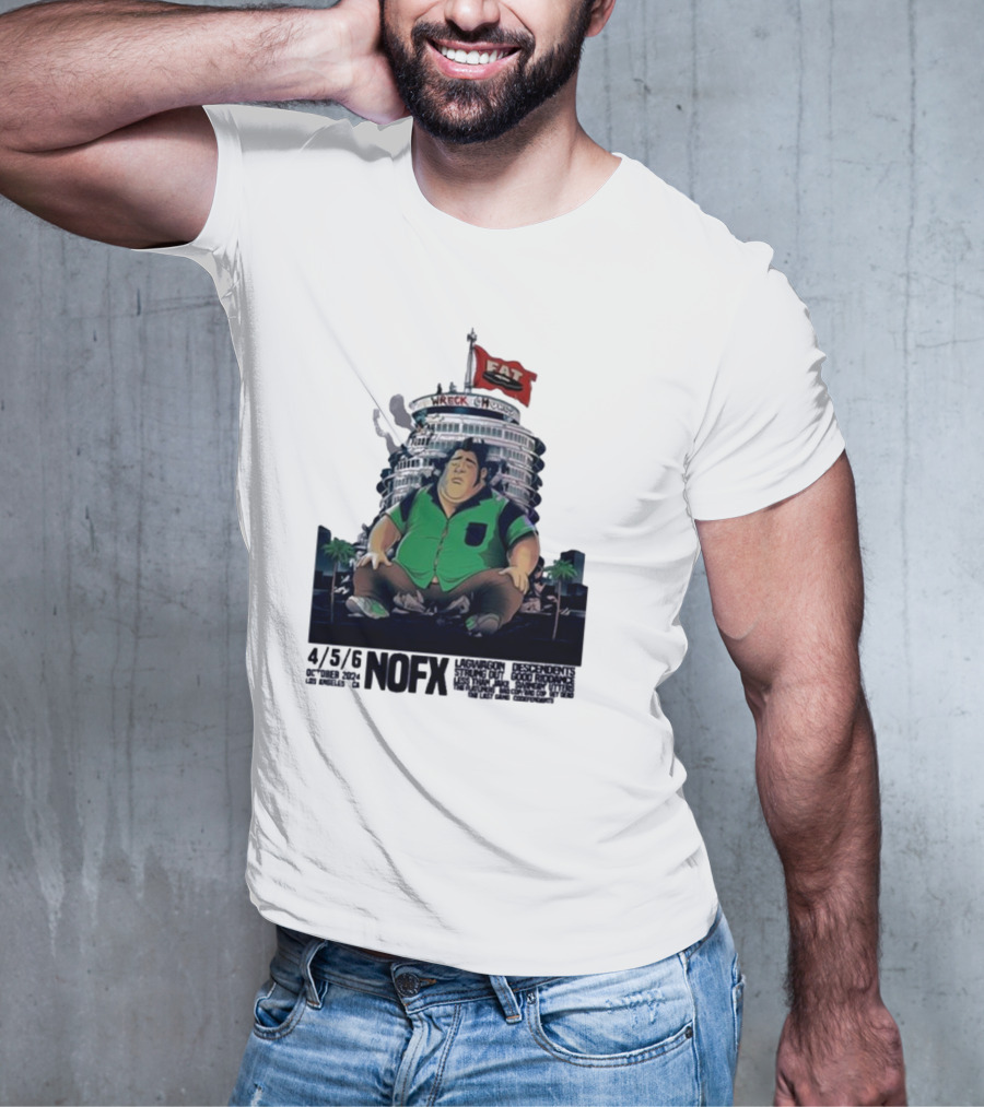 NOFX Fat Wreck Los Angeles October 4-5-6 T-Shirt