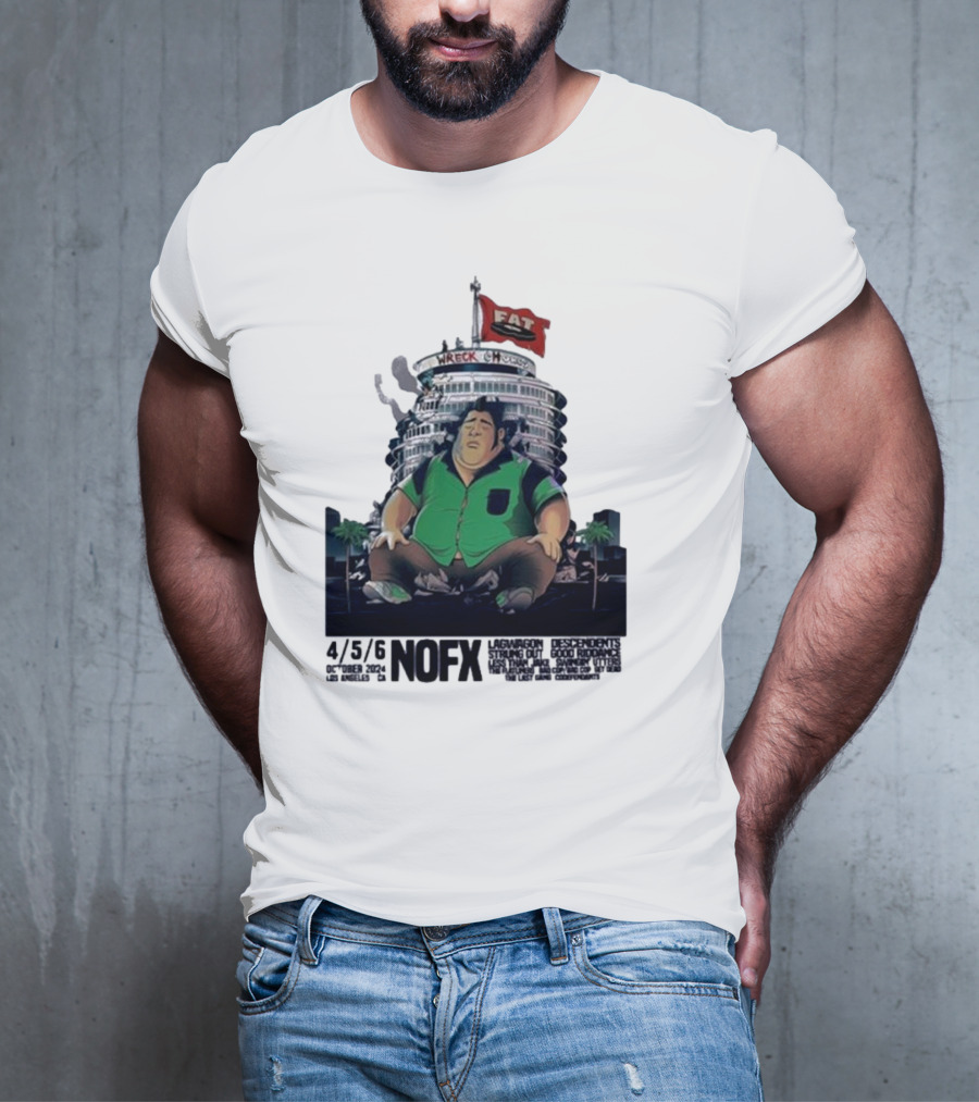 NOFX Fat Wreck Los Angeles October 4-5-6 T-Shirt