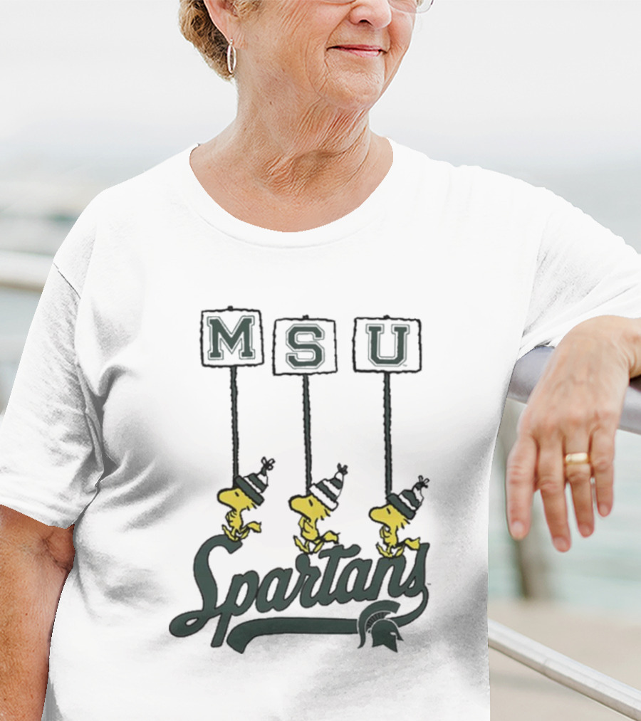 Peanuts X MSU Spartans Game Day T-Shirt