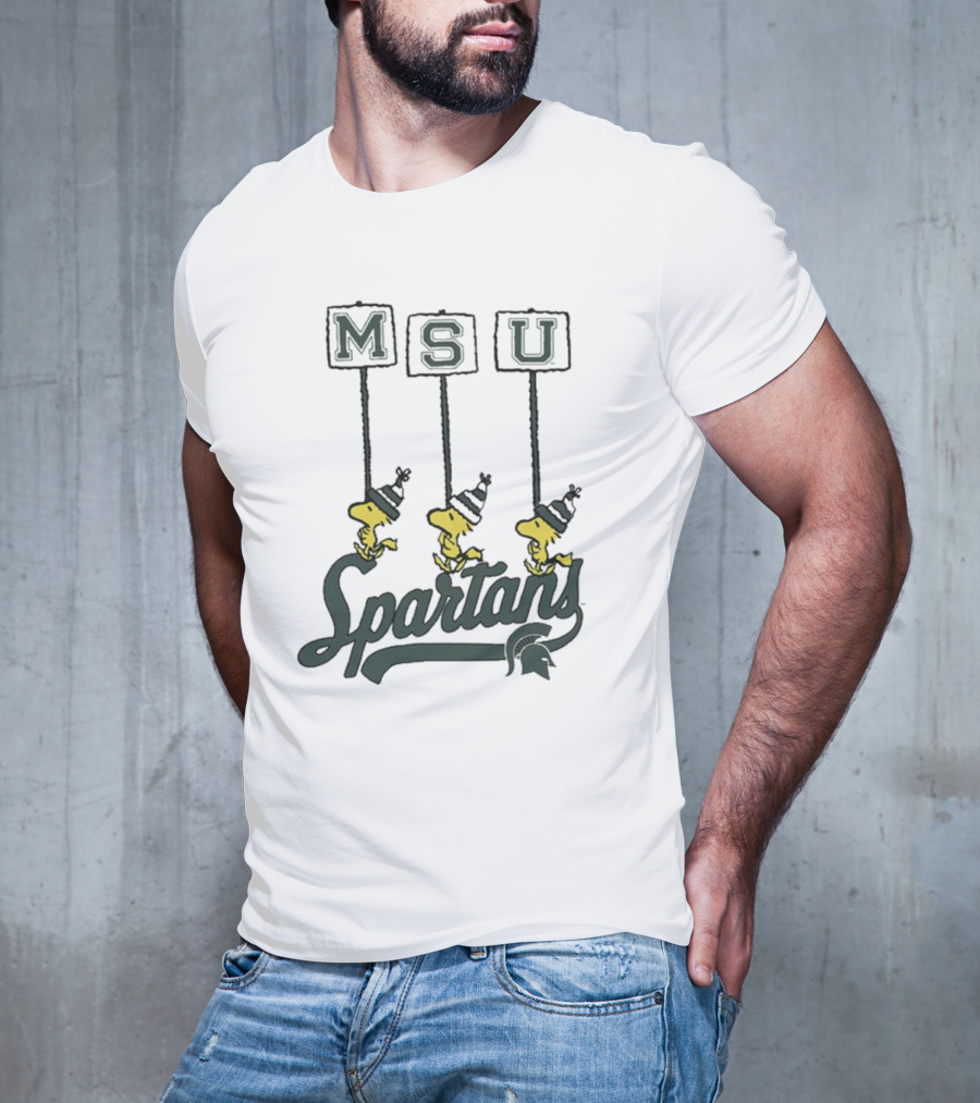 Peanuts X MSU Spartans Game Day T-Shirt