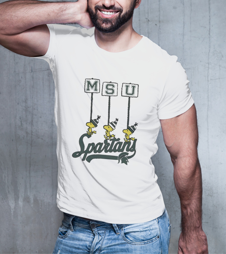 Peanuts X MSU Spartans Game Day T-Shirt