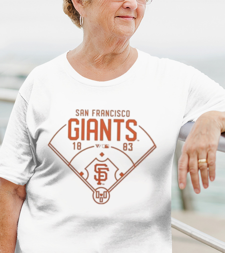 San Francisco Giants 1883 SF Baseball Diamond T-Shirt