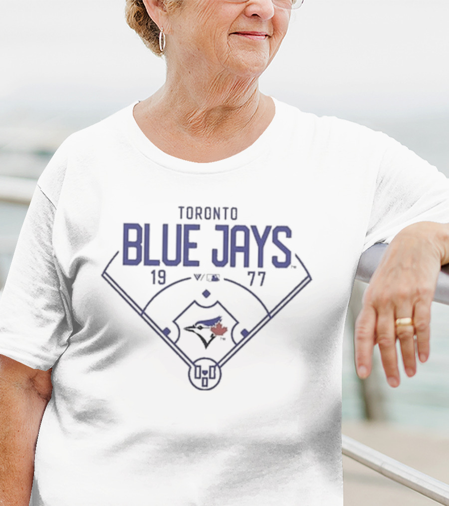 Toronto Blue Jays 1977 Baseball Diamond T-Shirt