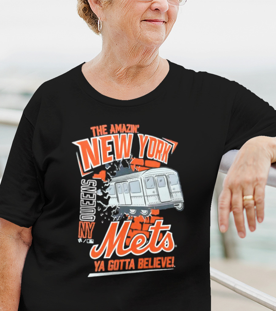 The Amazin' New York Mets Queens NY Ya Gotta Believe T-Shirt