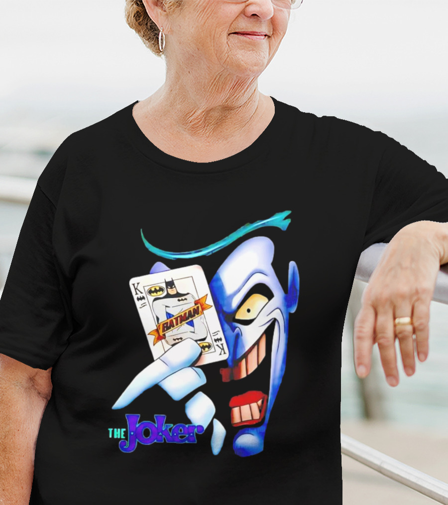 The Joker Batman Card Face T-Shirt