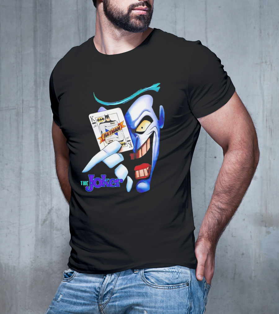 The Joker Batman Card Face T-Shirt