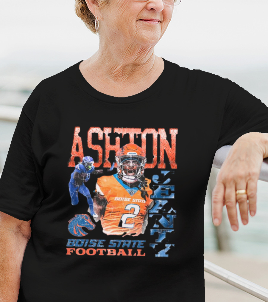 Ashton Jeanty Boise State Football Vintage Broncos 2 T-Shirt