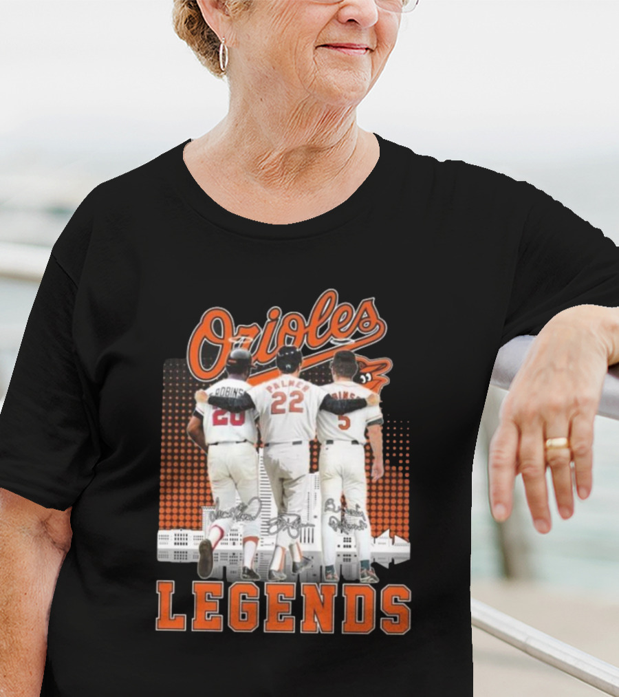 Orioles Legends Players Signatures T-Shirt