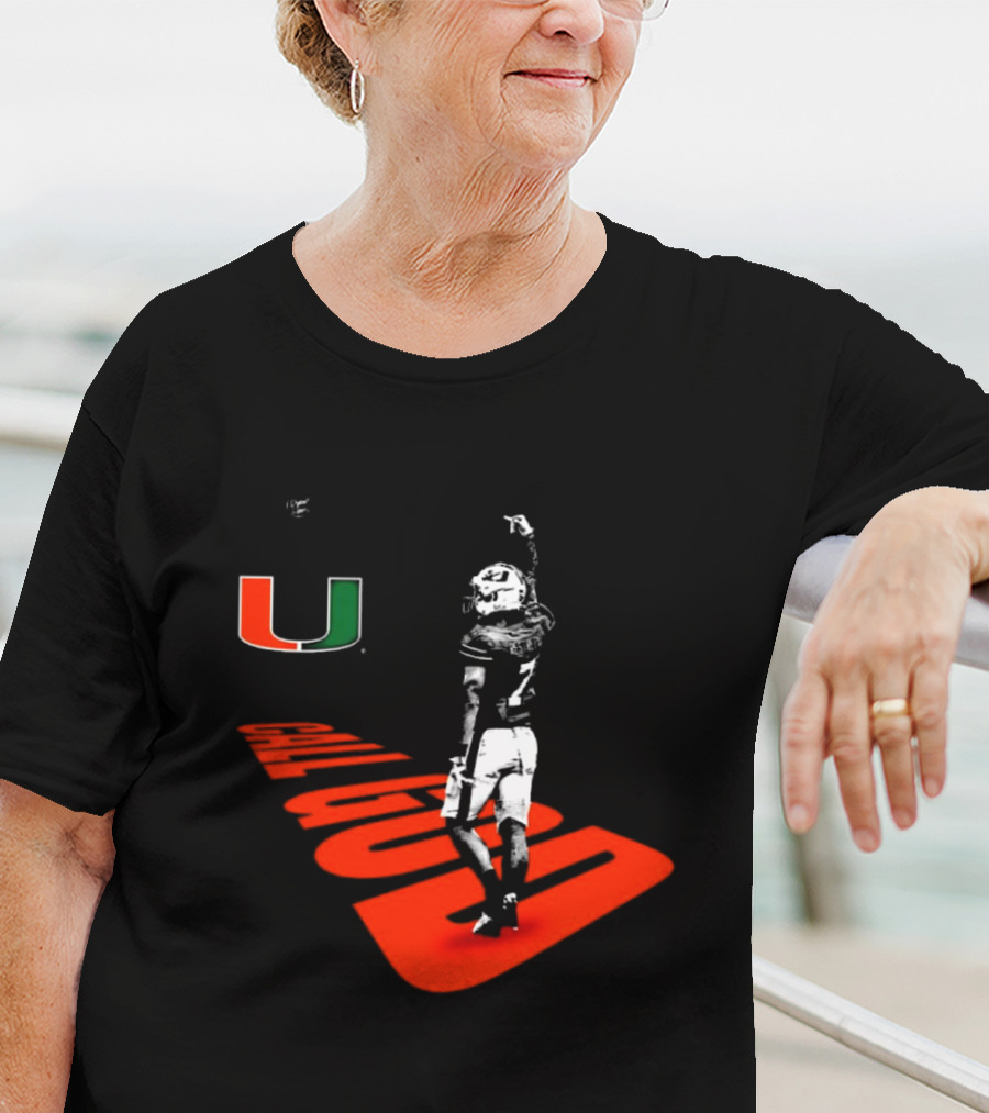 Dyme Lyfe NIL Xavier Restrepo Miami Hurricanes Call God U T-Shirt