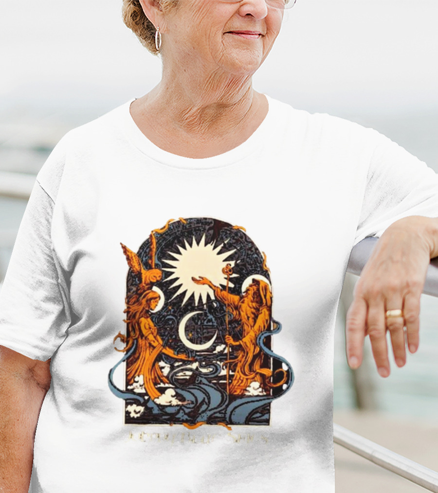 Johnny Blue Skies Celestial Figures Fall Tour T-Shirt