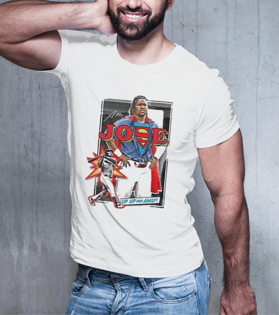 Joe Superman Up Up And Away Jose Ramirez T-Shirt