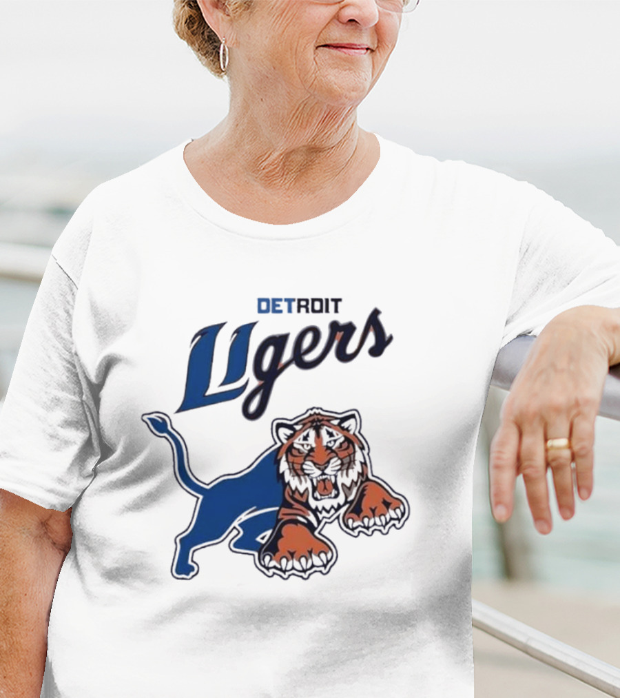 Detroit Ligers Mashup T-Shirt