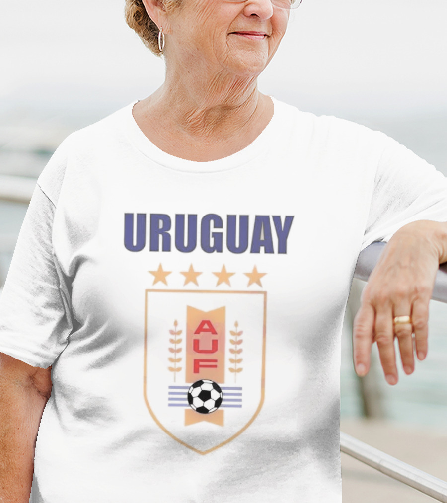 Uruguay AUF Logo Copa America Emblem T-Shirt