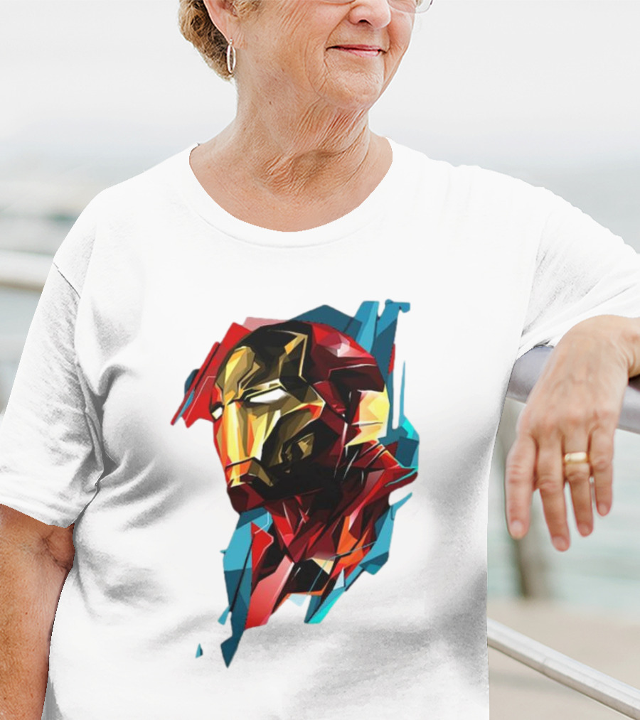 Marvel Avengers Endgame Iron Man Abstract T-Shirt