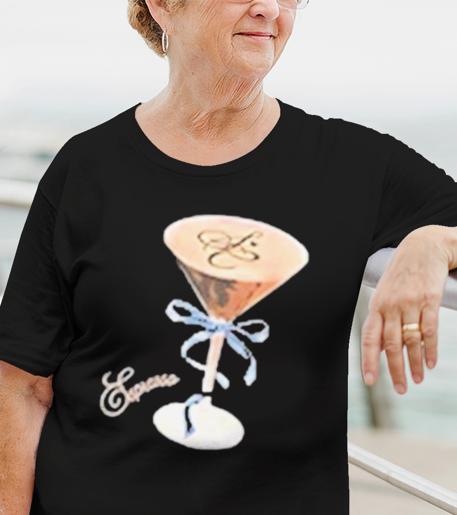 Sabrina Carpenter Espresso Martini With Ribbon Bow T-Shirt