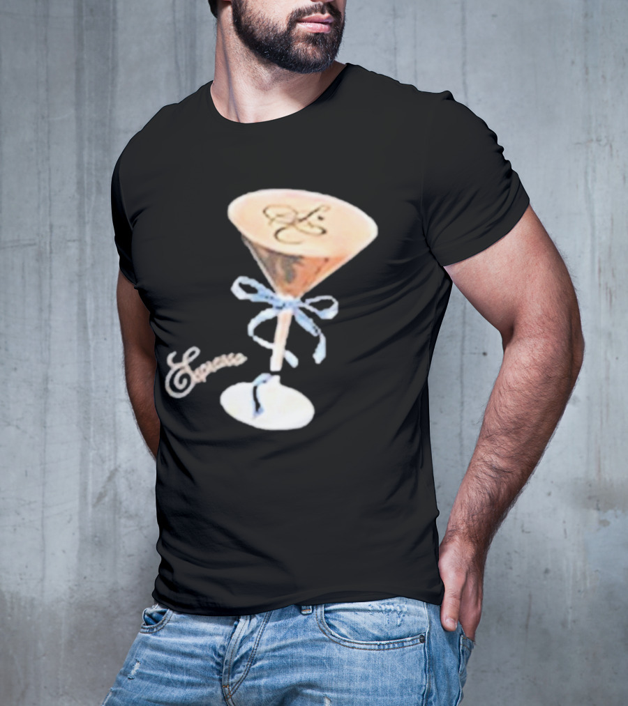 Sabrina Carpenter Espresso Martini With Ribbon Bow T-Shirt
