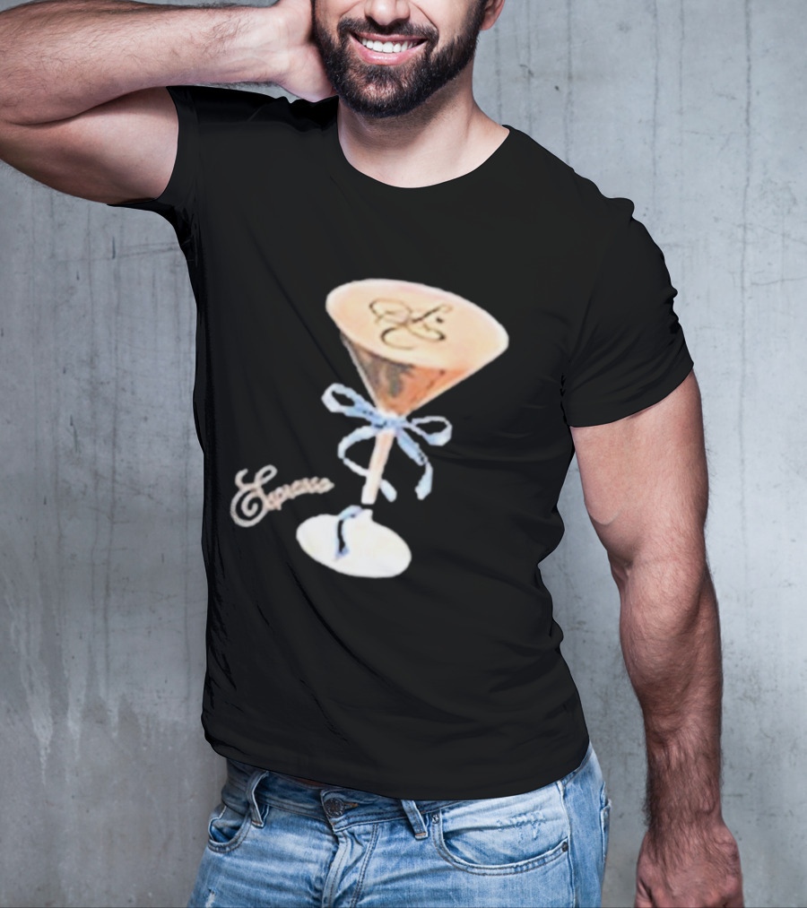 Sabrina Carpenter Espresso Martini With Ribbon Bow T-Shirt