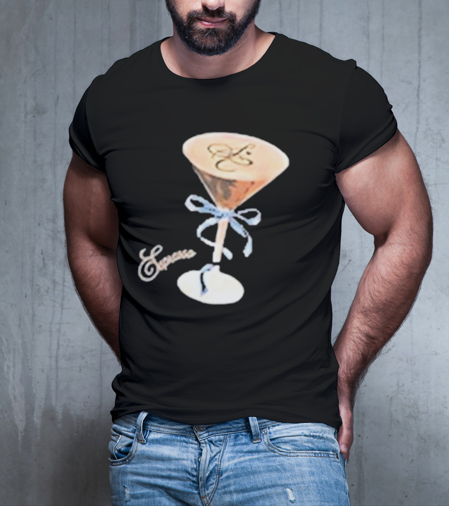 Sabrina Carpenter Espresso Martini With Ribbon Bow T-Shirt