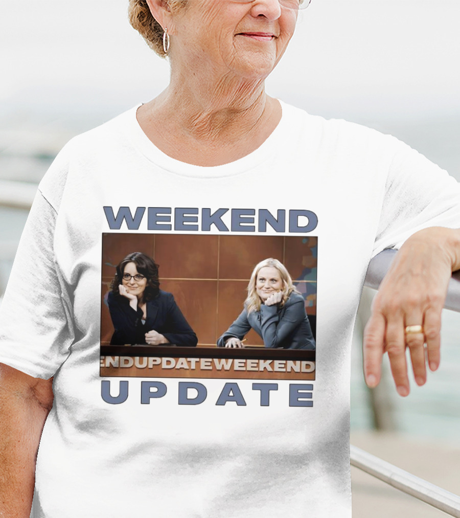 Tina Fey Amy Poehler Weekend Update T-Shirt