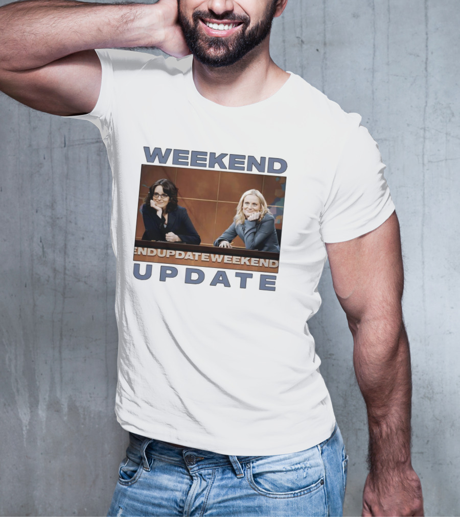 Tina Fey Amy Poehler Weekend Update T-Shirt