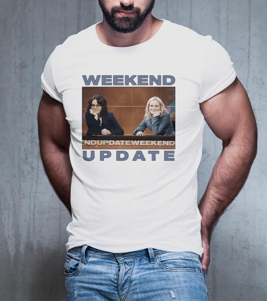 Tina Fey Amy Poehler Weekend Update T-Shirt