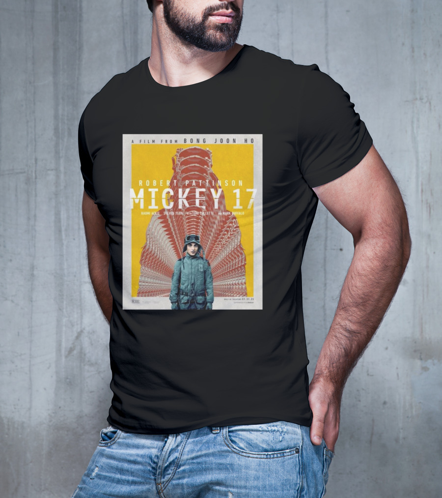A Film From Bong Joon Ho Robert Pattinson Mickey 17 T-Shirt