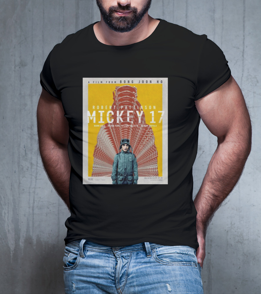 A Film From Bong Joon Ho Robert Pattinson Mickey 17 T-Shirt
