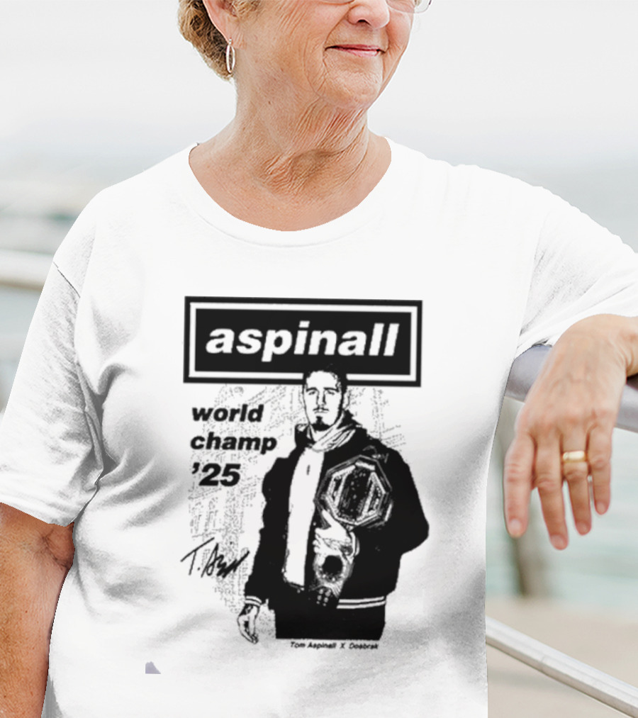 Aspinall World Champ ’25 Tomaspinal X Dosbark T-Shirt