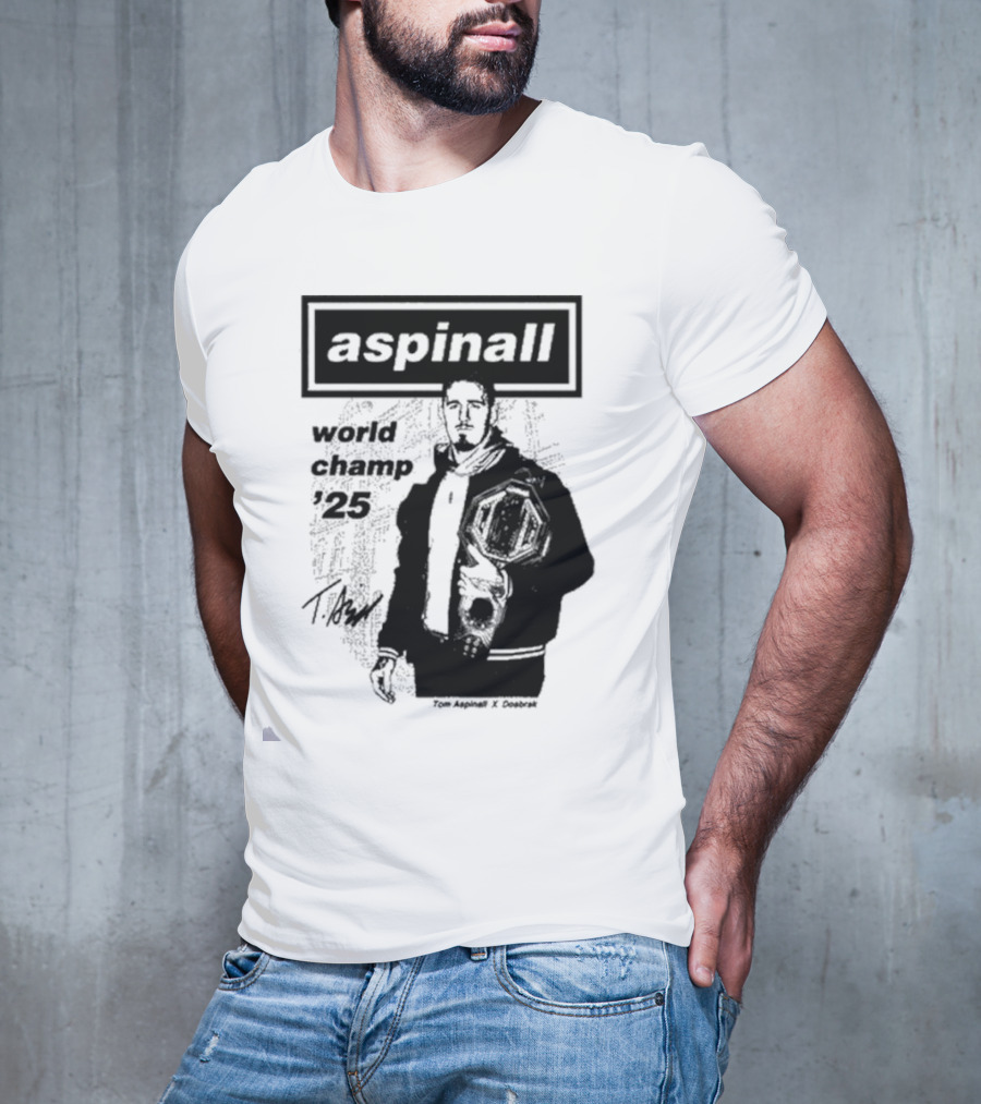 Aspinall World Champ ’25 Tomaspinal X Dosbark T-Shirt