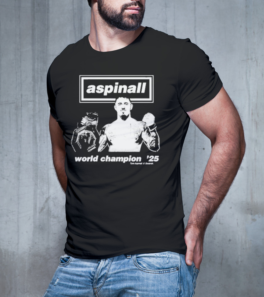 Aspinall World Champion ’25 Tom Aspinall X Dosbrak T-Shirt