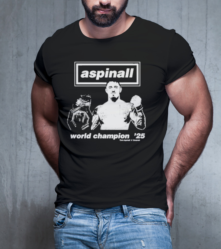 Aspinall World Champion ’25 Tom Aspinall X Dosbrak T-Shirt