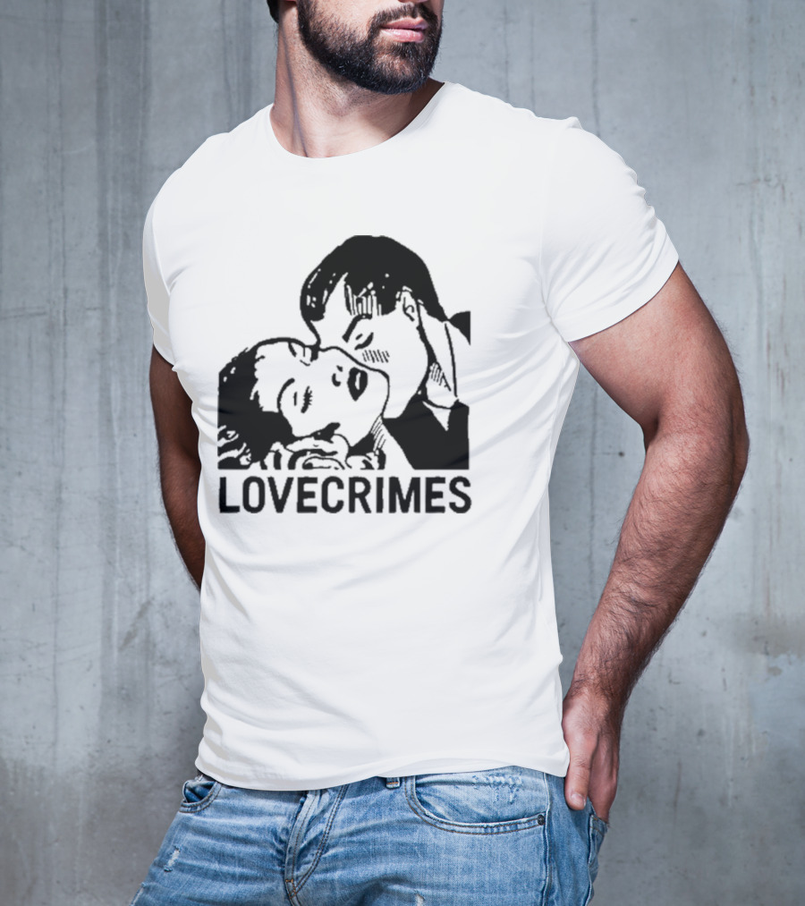 Lovecrimes Romantic Embrace Couple T-Shirt