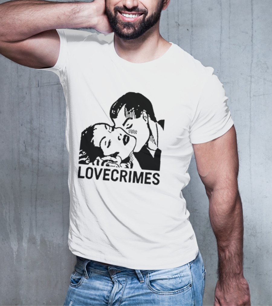 Lovecrimes Romantic Embrace Couple T-Shirt