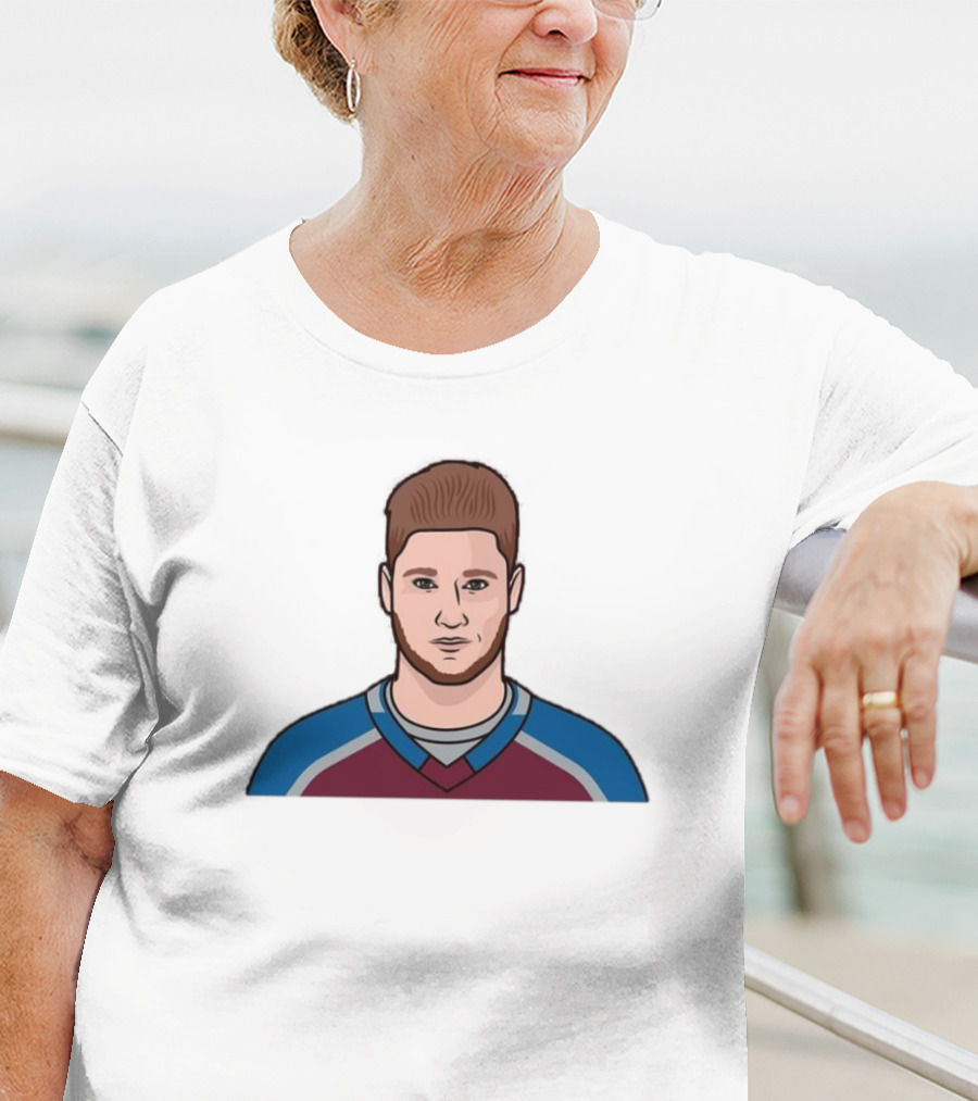 Nathan MacKinnon 900th NHL Point Milestone First Period Achievement T-Shirt