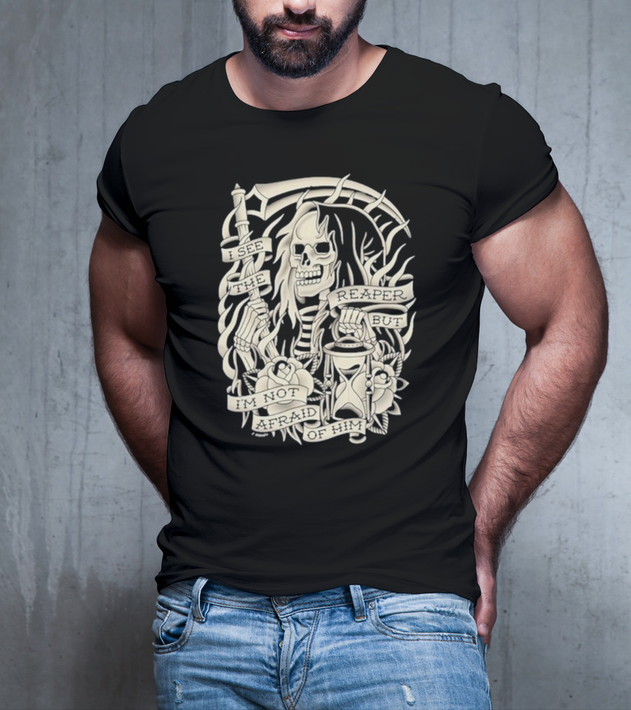 The Ghost Inside I See The Reaper But I'm Not Afraid Of Him T-Shirt