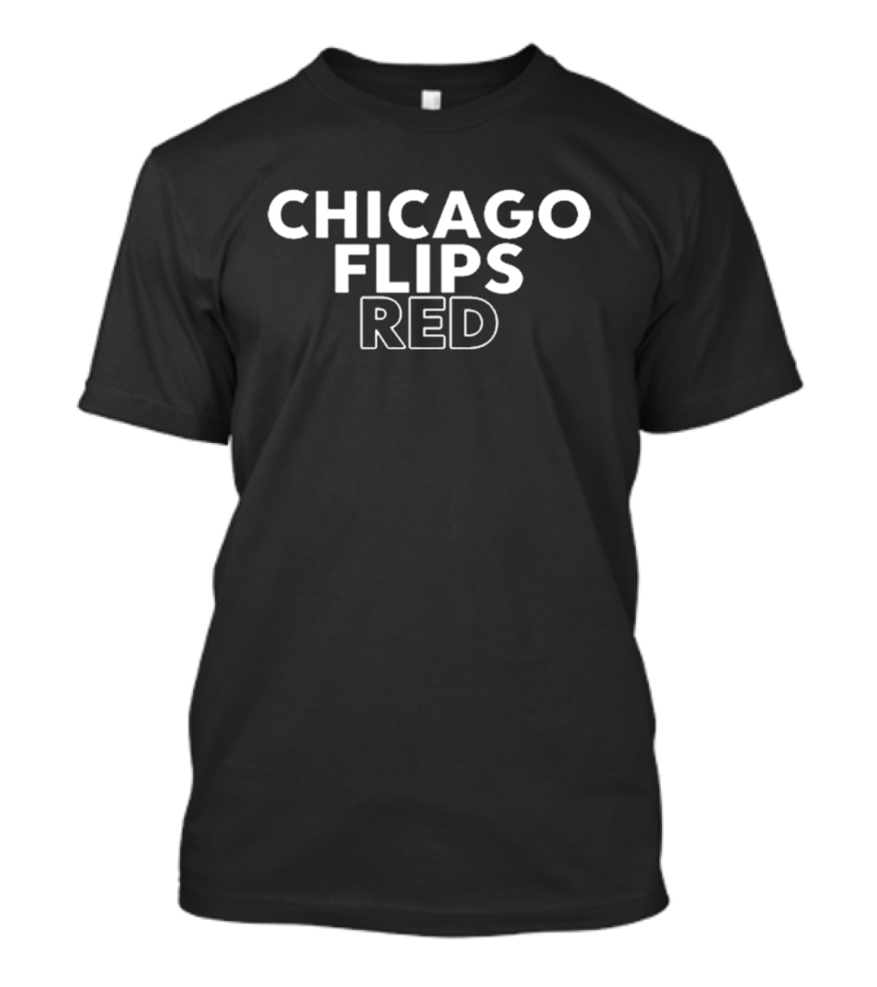 Chicago Flips Red T-Shirt