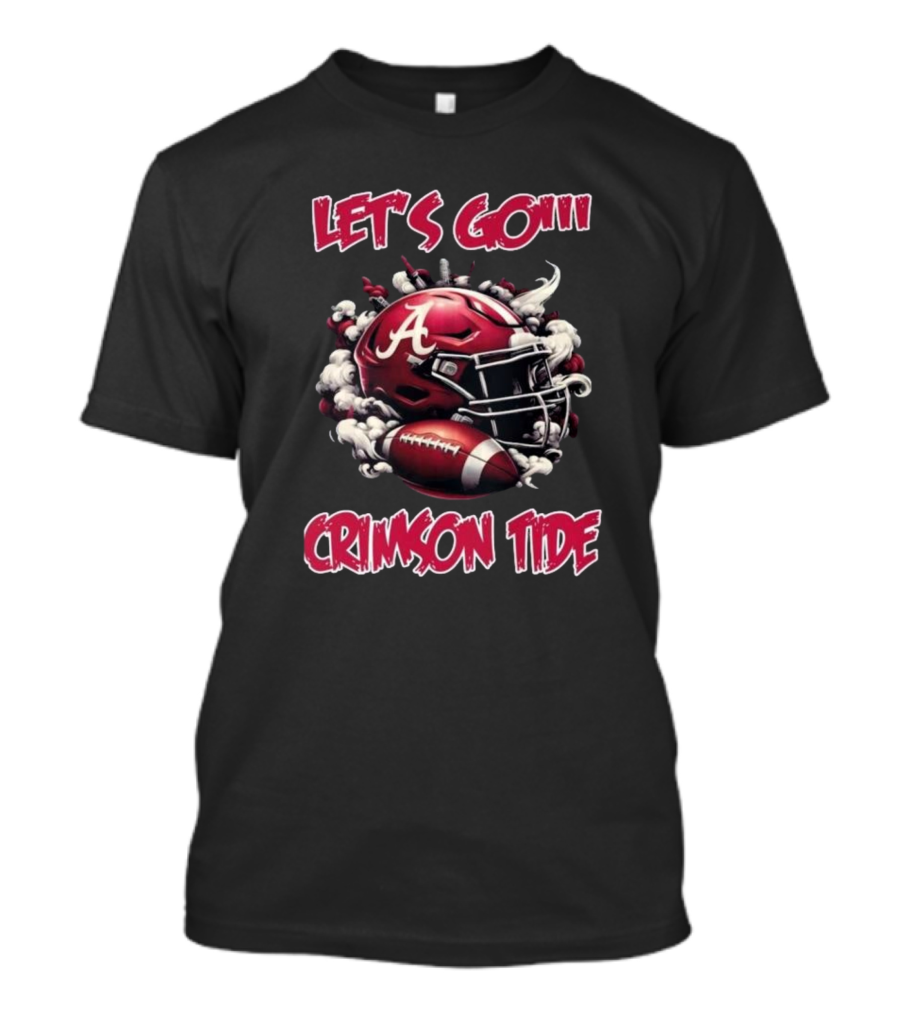 Let's Go Crimson Tide Alabama Football Passion T-Shirt