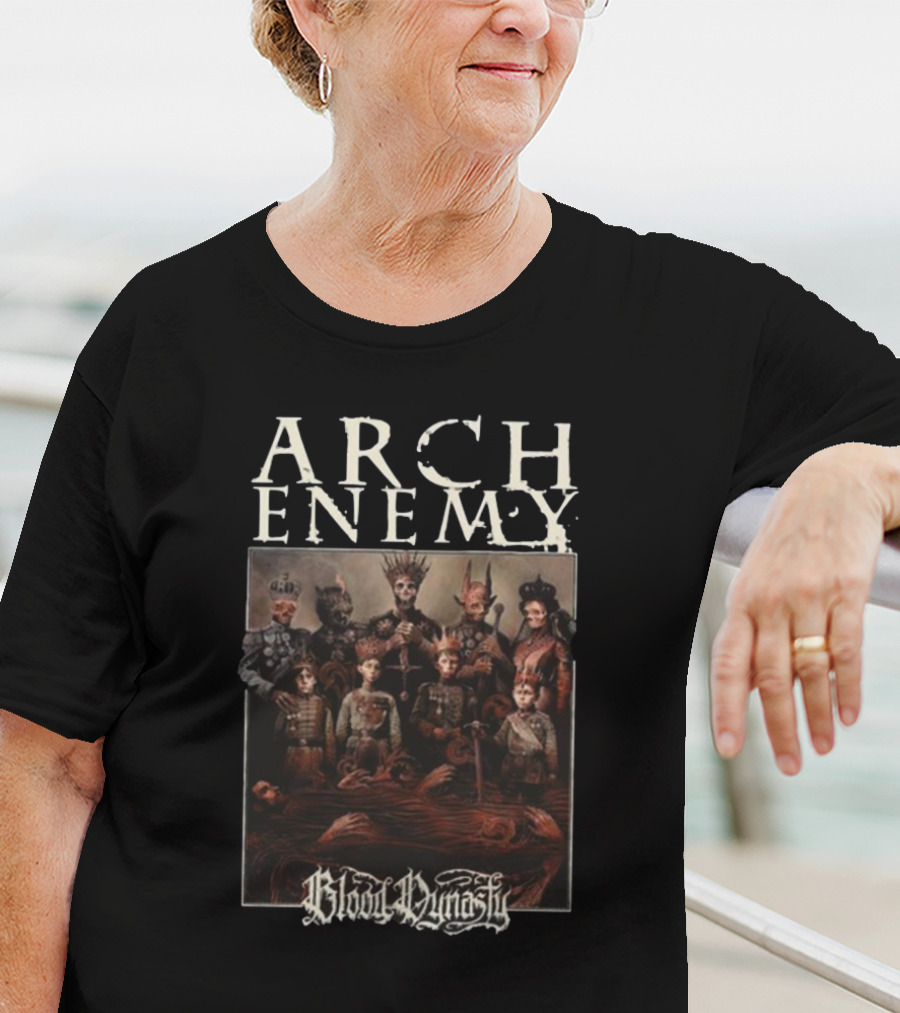 ARCH ENEMY BLOOD DYNASTY Gothic Fantasy Group T-Shirt