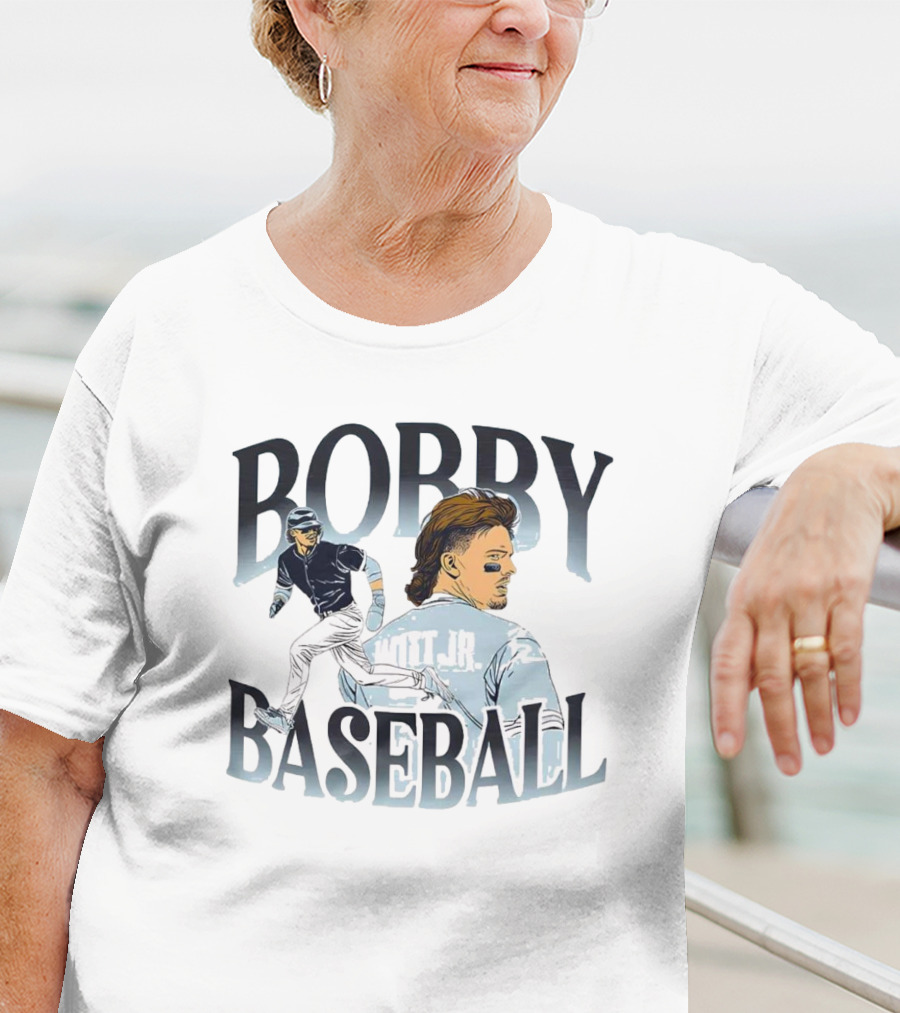 Bobby Witt Jr. Kansas City Royals Baseball Signature T-Shirt