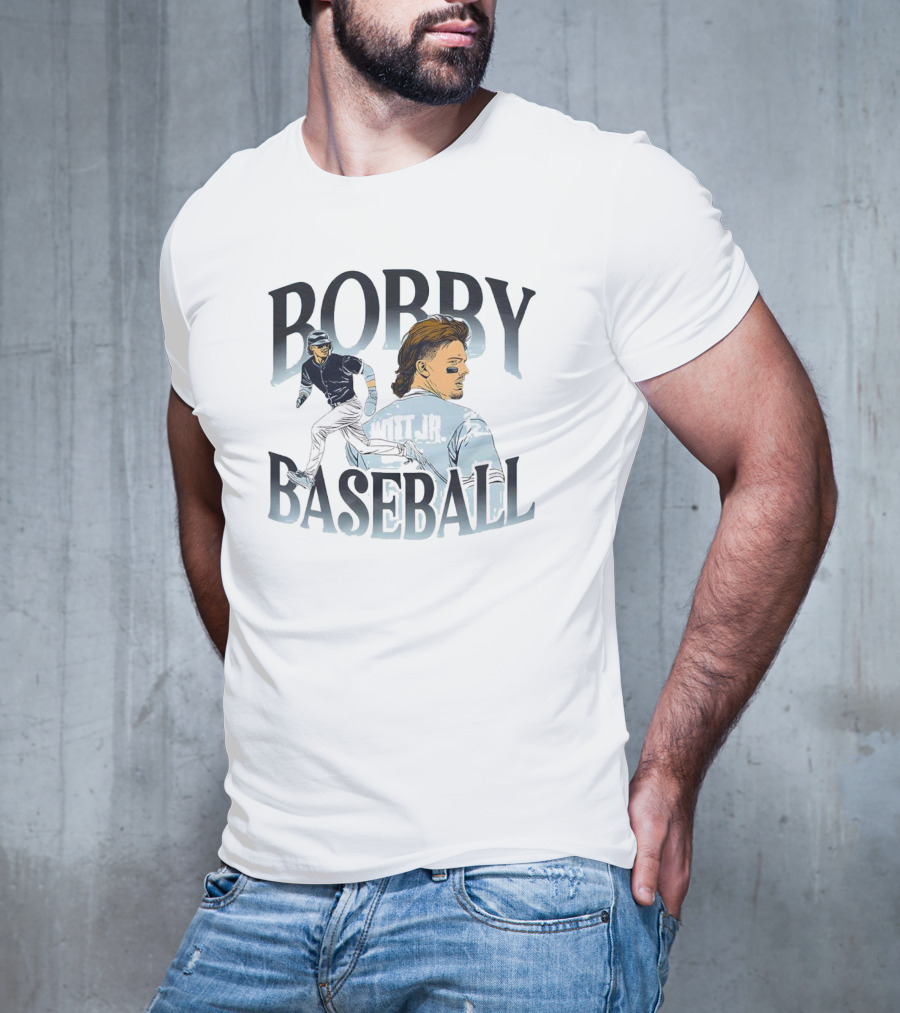 Bobby Witt Jr. Kansas City Royals Baseball Signature T-Shirt